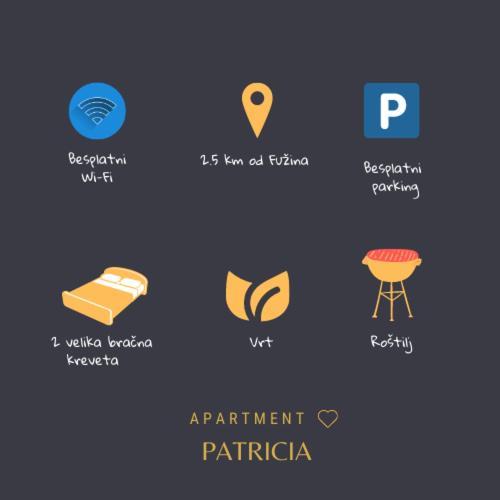 Apartamento Apartman Patricia Fužine Exterior foto